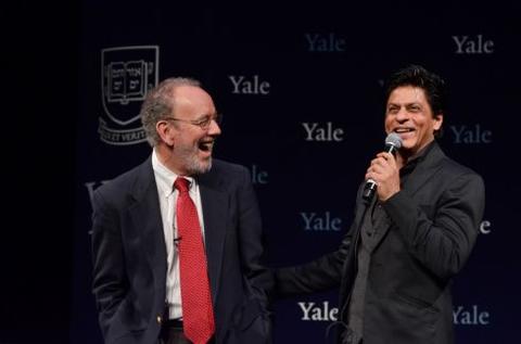 Jeff Brenzel and Shah Rukh Khan