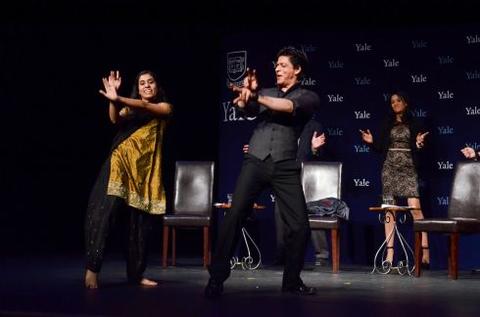 Shah Rukh Khan at Chubb Fellowship interview - Shubert Theater