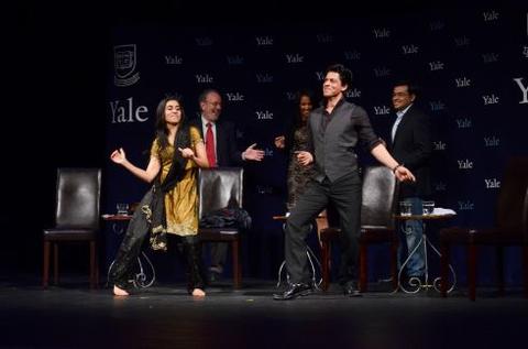 Shah Rukh Khan at Chubb Fellowship interview - Shubert Theater