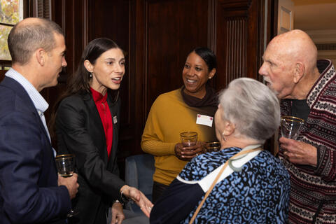 Timothy Dwight Fellows Reception for 2024 Chubb Fellow Alison Bechdel