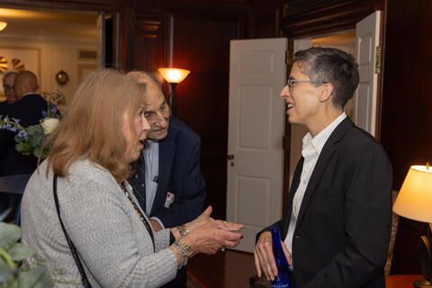 Timothy Dwight Fellows Reception for 2024 Chubb Fellow Alison Bechdel