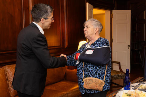 Timothy Dwight Fellows Reception for 2024 Chubb Fellow Alison Bechdel