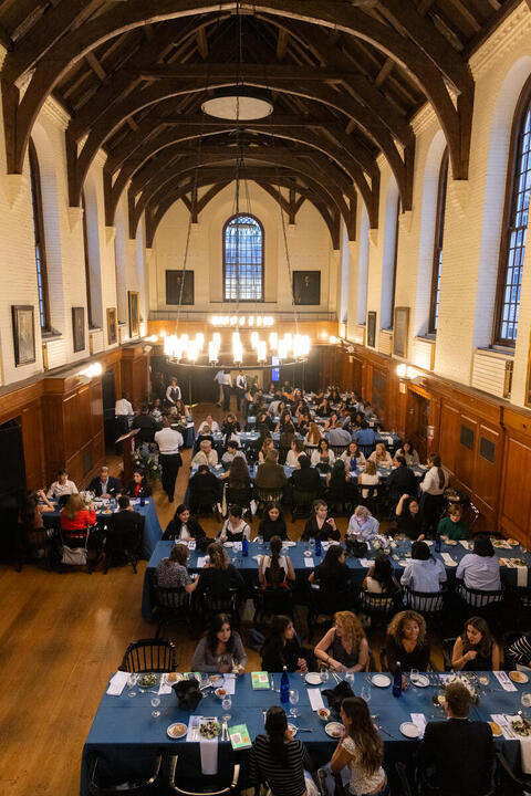 Student Dinner for 2024 Fall Chubb Fellow, Alison Bechdel