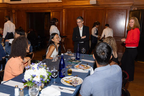 Student Dinner for 2024 Fall Chubb Fellow, Alison Bechdel