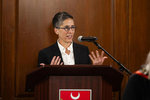 Student Dinner for 2024 Fall Chubb Fellow, Alison Bechdel