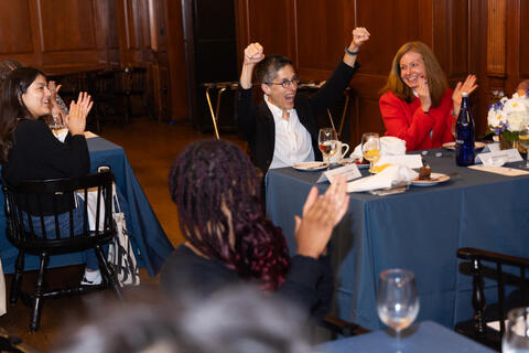 Student Dinner for 2024 Fall Chubb Fellow, Alison Bechdel