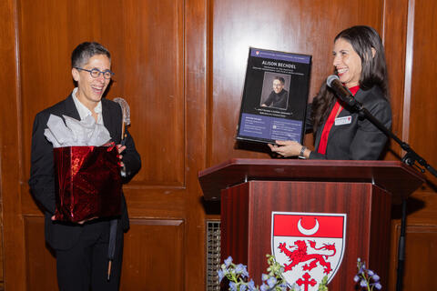 Student Dinner for 2024 Fall Chubb Fellow, Alison Bechdel